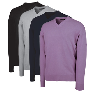 Ashworth Long Sleeve V Neck Sweater