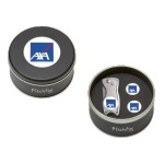 6928 Classic Pitchfix Round Logod Tin